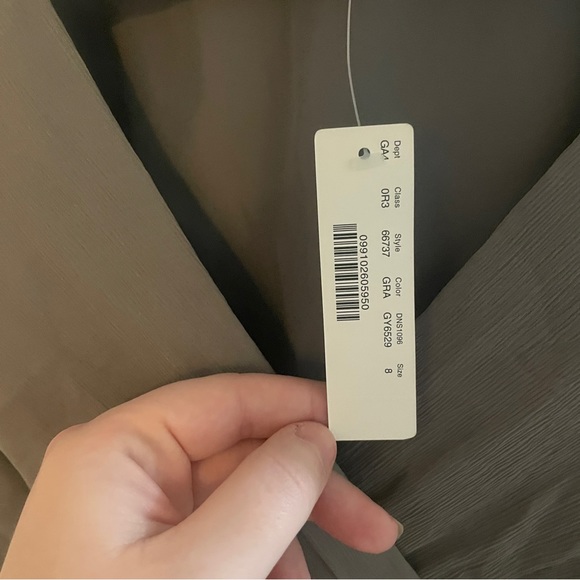 NWT Gray Mirabelle Jcrew bridesmaid formal dress - Picture 5 of 9